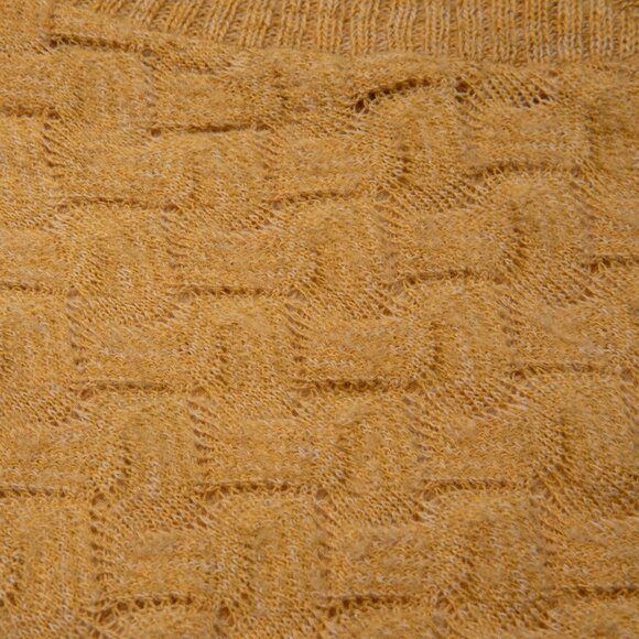 KAUFRING (West Germany) 70s, Lofted Yarn, Honeycomb, Rib-Anchored Silhouette - Picture 4 of 4